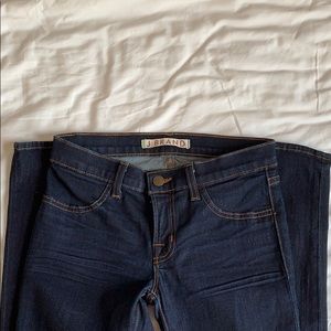 J Brand 901 Jeans Legging Starless Dark Blue Wash